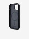 DKNY Liquid Silicone Arch Logo MagSafe stražnja maska ​​za iPhone 15 crna DKNY