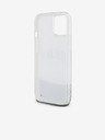 DKNY Stražnja maska ​​s logotipom Liquid Glitter Arch za iPhone 15 prozirna DKNY