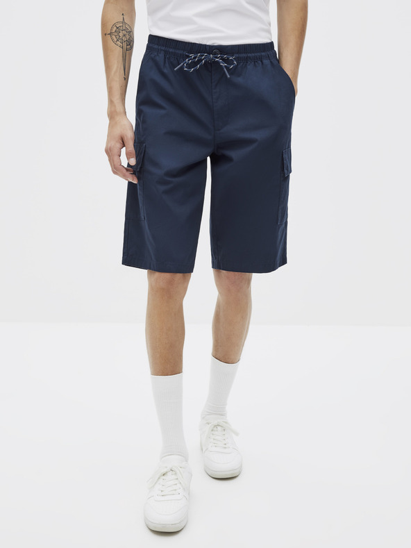 Celio Tamnoplave kratke hlače Celio Rolver2Bm