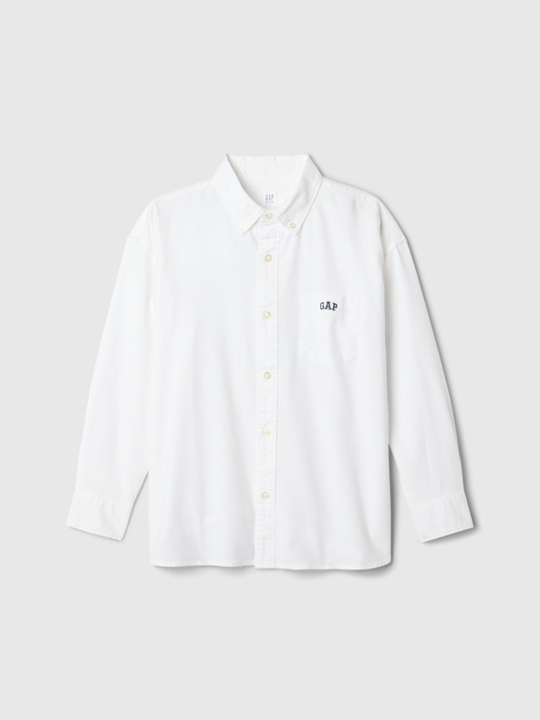 GAP Dječja oversize košulja Oxford GAP
