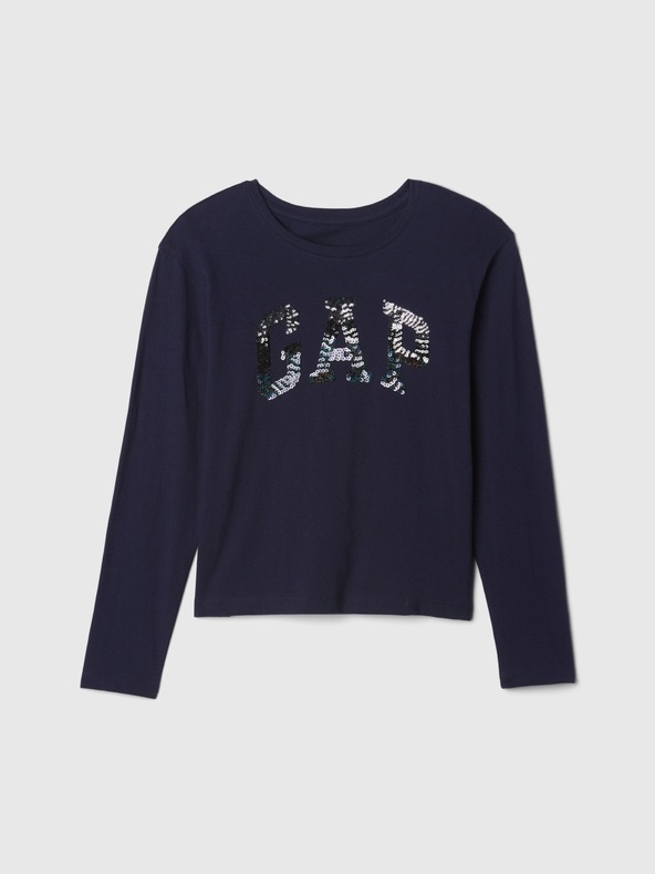 GAP Dječja majica s logom GAP šljokicama