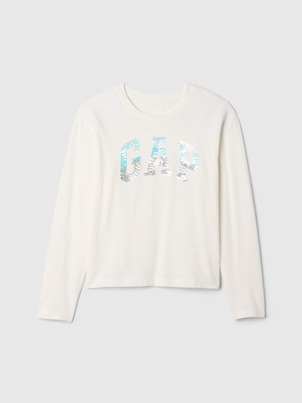 GAP Dječja majica s logom GAP šljokicama