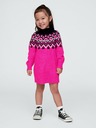 GAP Haljina džemper za bebe Fair Isle GAP