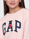 GAP Dječje oversize mikinole haljine s logotipom GAP