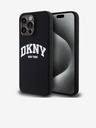DKNY Liquid Silicone Arch Logo MagSafe stražnja maska ​​za iPhone 12/12 Pro crna DKNY