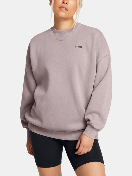 Under Armour Ženska majica Under Armour UA Icon HWT Flc OS Crew-GRY