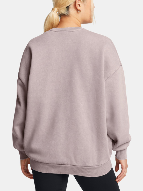 Under Armour Ženska majica Under Armour UA Icon HWT Flc OS Crew-GRY