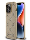Karl Lagerfeld PU Karl Heads Pattern Magsafe stražnja maska ​​za iPhone 14 Pro Max Beige Karl Lagerfeld