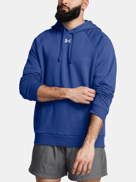 Under Armour Muški sweatshirt Under Armour UA Rival Fleece Hoodie-BLU