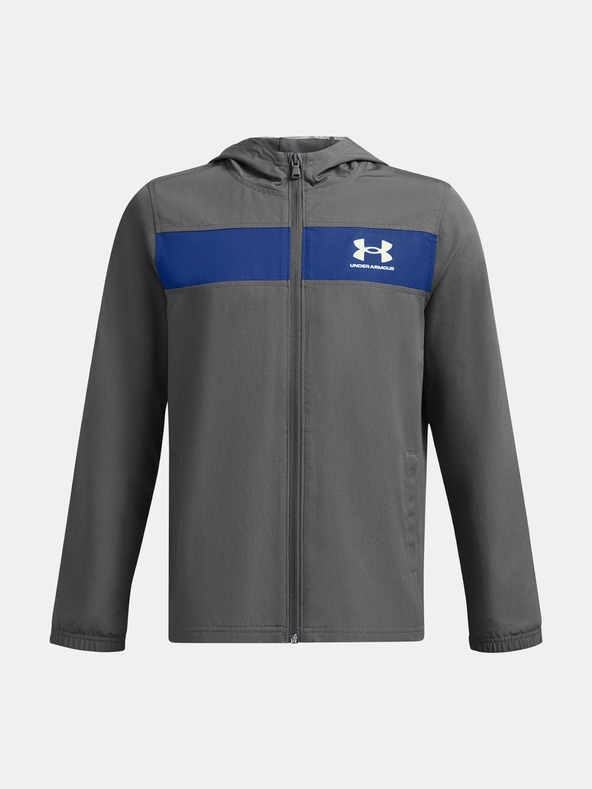 Under Armour Vjetrovka Under Armour UA Sportstyle za dječake-GRY