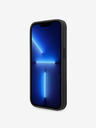 Guess Stražnja maska ​​Guess PU 4G s metalnim logotipom za iPhone 15 Pro siva