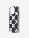 DKNY PC/TPU stražnja maska ​​s kariranim uzorkom za iPhone 14 Pro Max crna DKNY