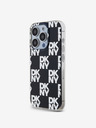DKNY PC/TPU stražnja maska ​​s kariranim uzorkom za iPhone 15 Pro Max crna DKNY
