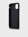 DKNY PU kožna donja traka s ponavljajućim uzorkom MagSafe stražnja maska ​​za iPhone 11 crna DKNY