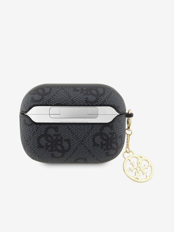 Guess Guess 4G Script PC/PU Charm Case za AirPods Pro 2 crna