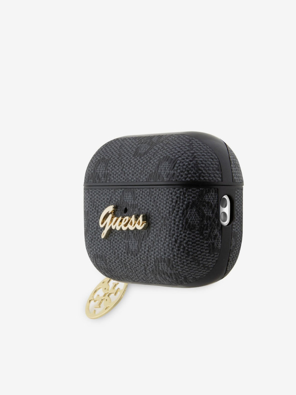 Guess Guess 4G Script PC/PU Charm Case za AirPods Pro 2 crna