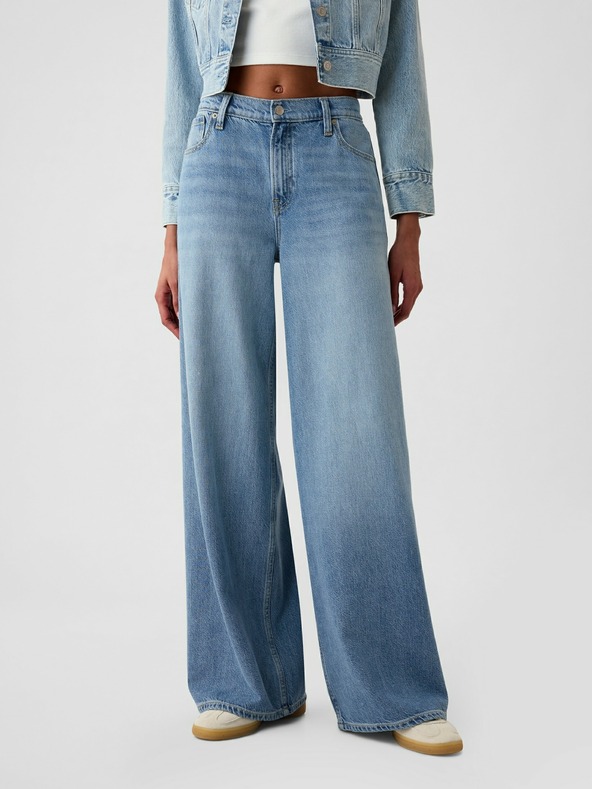 GAP Mid Rise UltraSoft Baggy traperice GAP