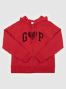 GAP Majica s patentnim zatvaračem i logom Gap