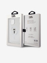 Karl Lagerfeld IML Ikonik MagSafe stražnja maska ​​za iPhone 15 Transparent Karl Lagerfeld