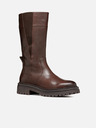 Geox Tamno smeđe ženske čizme Geox Iridea