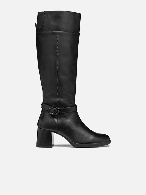 Geox Crne ženske čizme Geox Walk Pleasure 55