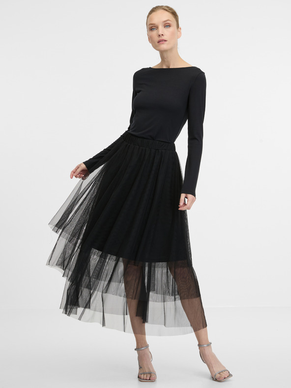 Orsay Crna ženska suknja ORSAY