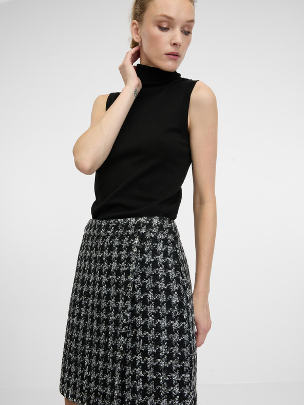 Orsay Crna ženska suknja ORSAY