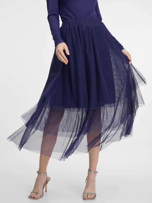 Orsay Tamnoplava ženska midi suknja ORSAY