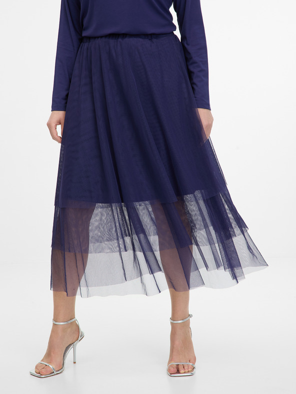 Orsay Tamnoplava ženska midi suknja ORSAY