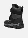 Geox Crne dječačke gležnjače Geox Himalaya B ABX