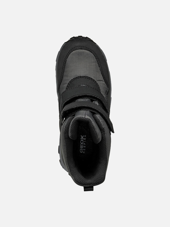 Geox Crne dječačke gležnjače Geox Himalaya B ABX