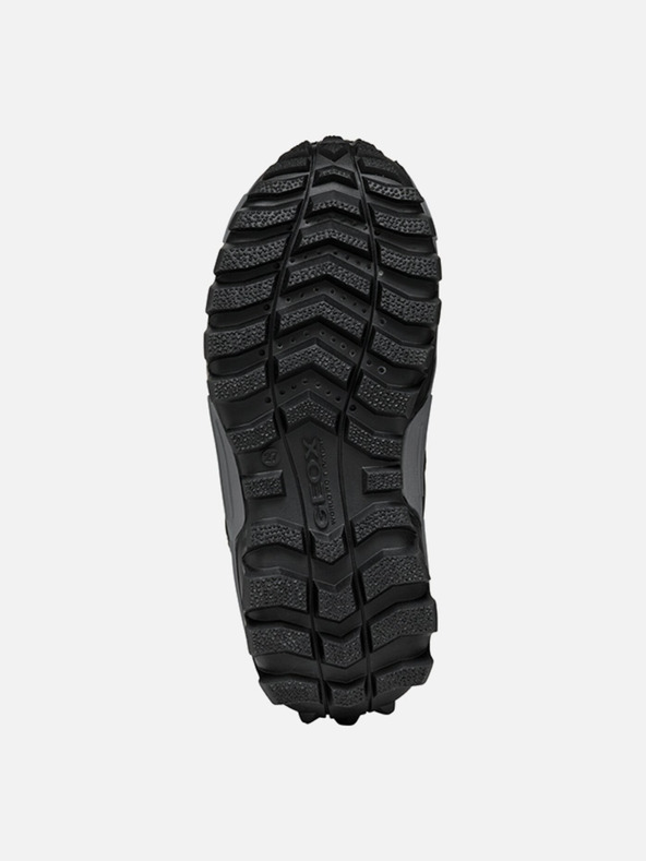 Geox Crne dječačke gležnjače Geox Himalaya B ABX