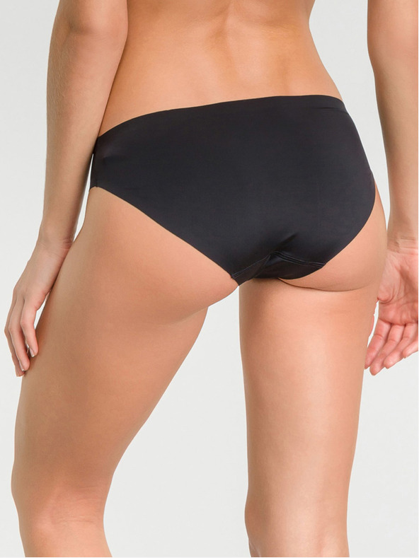 DIM Crne ženske gaćice Dim INVISIFREE SLIP