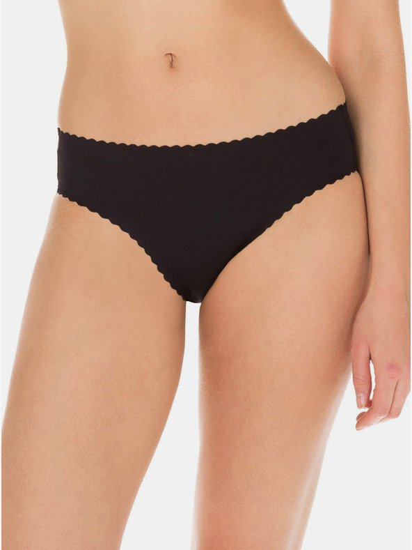 DIM Crne ženske bešavne gaćice Dim BODY TOUCH SLIP