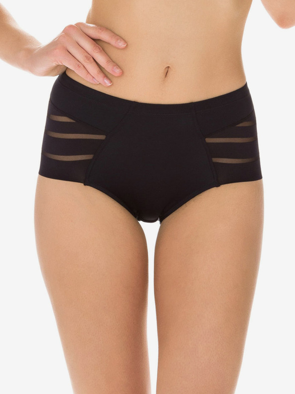 DIM Crne ženske gaćice na pull-up Dim DIAMS CONTROL