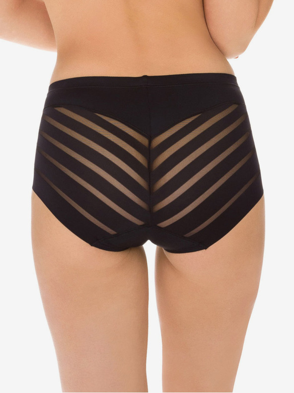 DIM Crne ženske gaćice na pull-up Dim DIAMS CONTROL