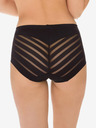 DIM Crne ženske gaćice na pull-up Dim DIAMS CONTROL