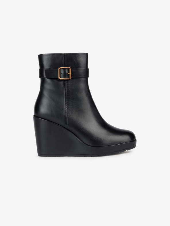 Geox Crne ženske gležnjače Geox Manilva