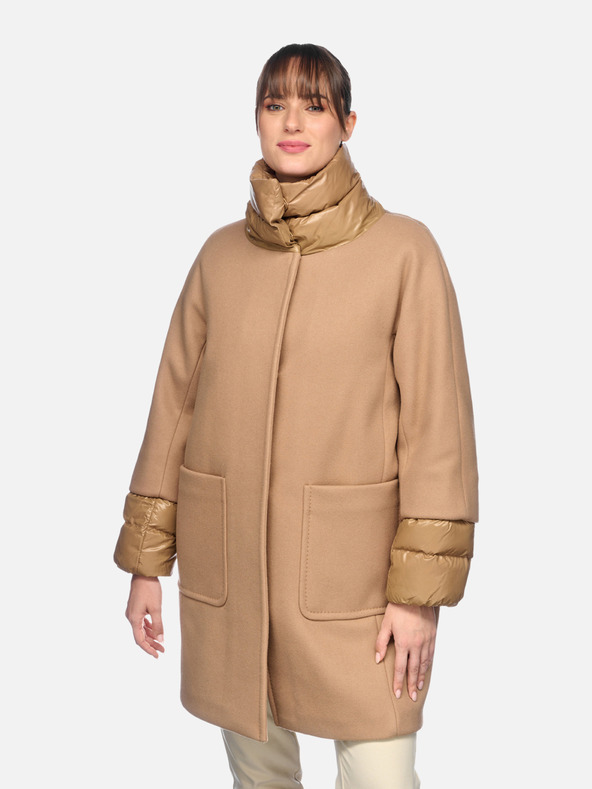 Geox Smeđi ženski kaput Geox Diamanta