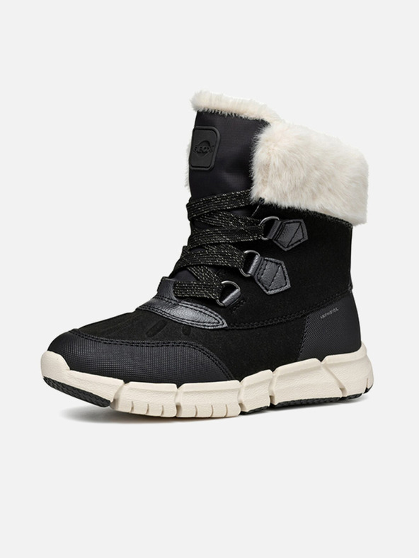 Geox Crne Geox Flexiper B AB gležnjače za djevojčice