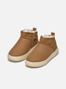 Geox Svijetlo smeđe gležnjače za djevojčice Geox Theleven