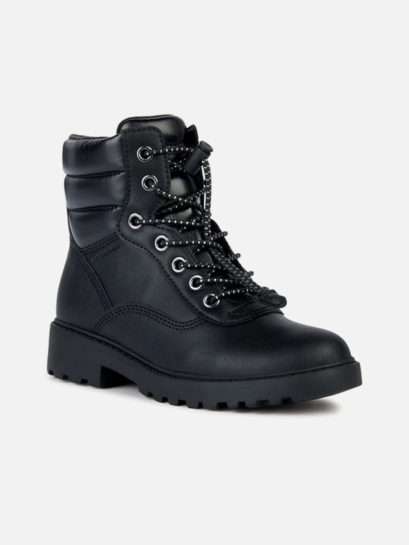 Geox Crne gležnjače za djevojčice Geox Casey B ABX