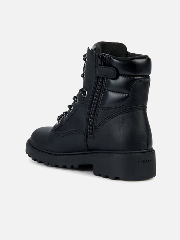 Geox Crne gležnjače za djevojčice Geox Casey B ABX