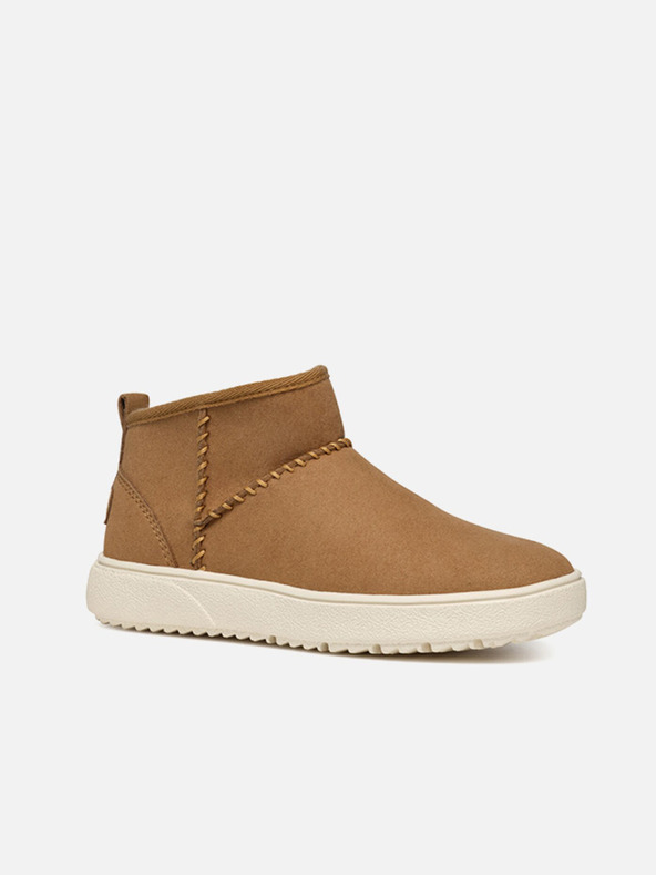 Geox Svijetlo smeđe gležnjače za djevojčice Geox Theleven