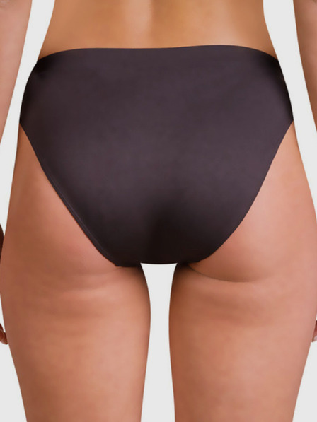 Bellinda Crne ženske bešavne gaćice BELLINDA Seamless Microfibre Minislip