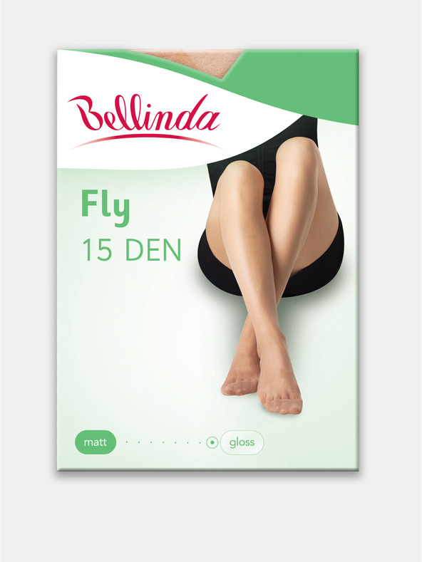 Bellinda Crne ženske svjetlucave tajice Bellinda FLY PANTYHOSE 15 DEN