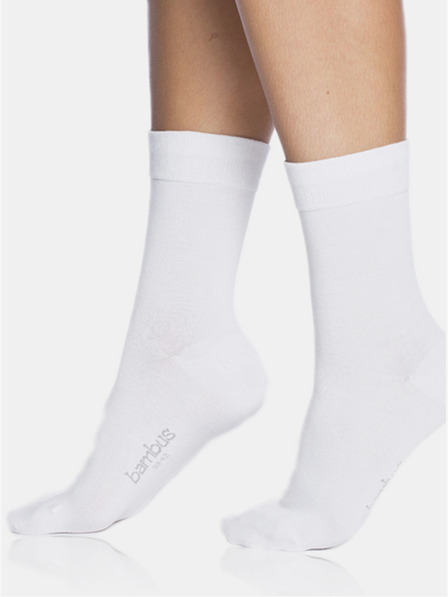 Bellinda Bijele ženske čarape Bellinda BAMBUS COMFORT SOCKS