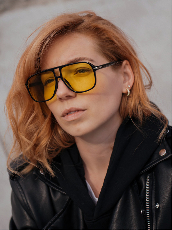 VEYREY VeyRey Ghost crne sunčane naočale