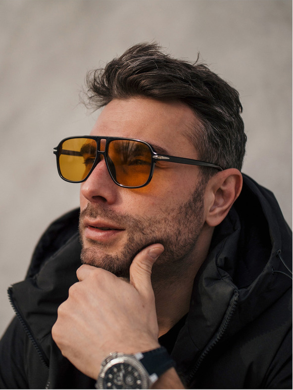 VEYREY VeryRey Pilotove sunčane naočale Ghost orange