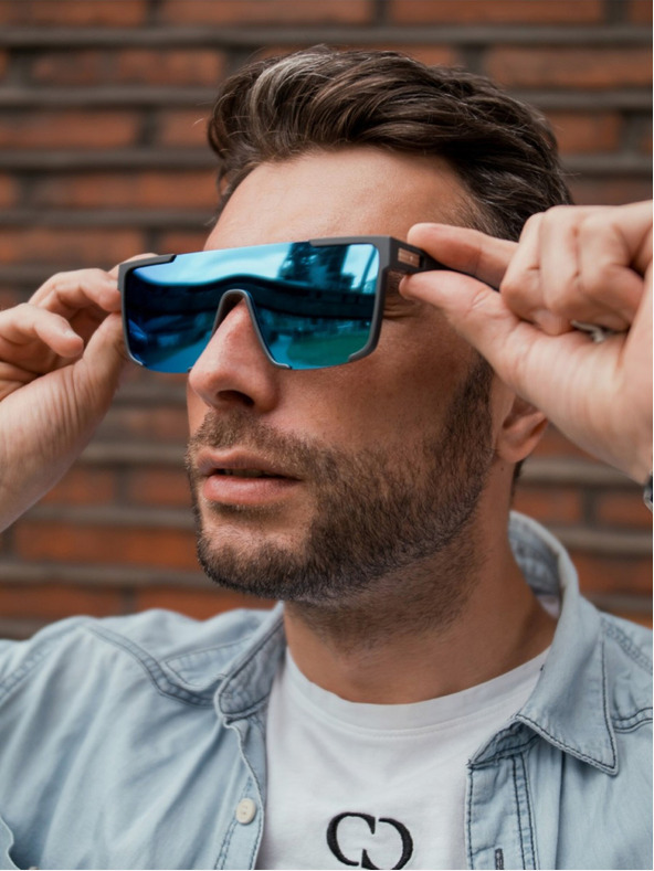 VEYREY VeyRey sunčane naočale Tupirit Polarized Half Frame Light Blue Univerzalne leće